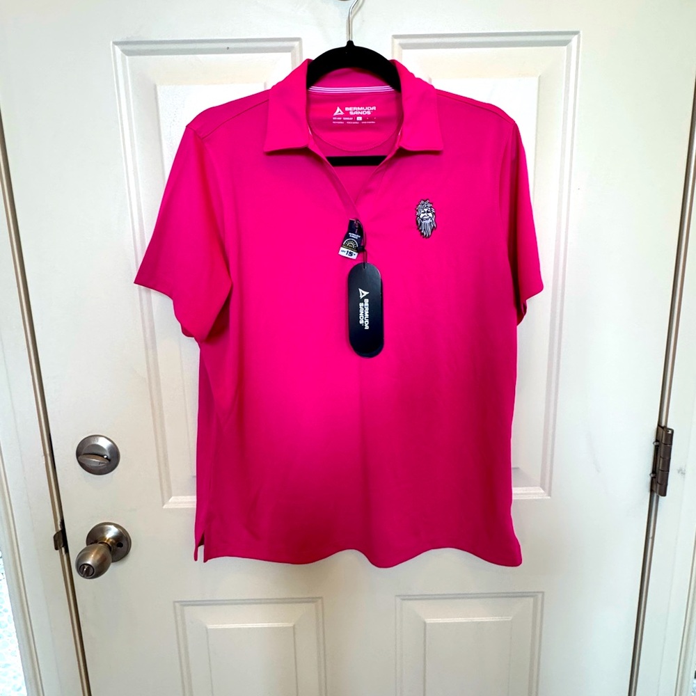 NEW!! Bermuda Sands Women’s Golf Polo Size L.